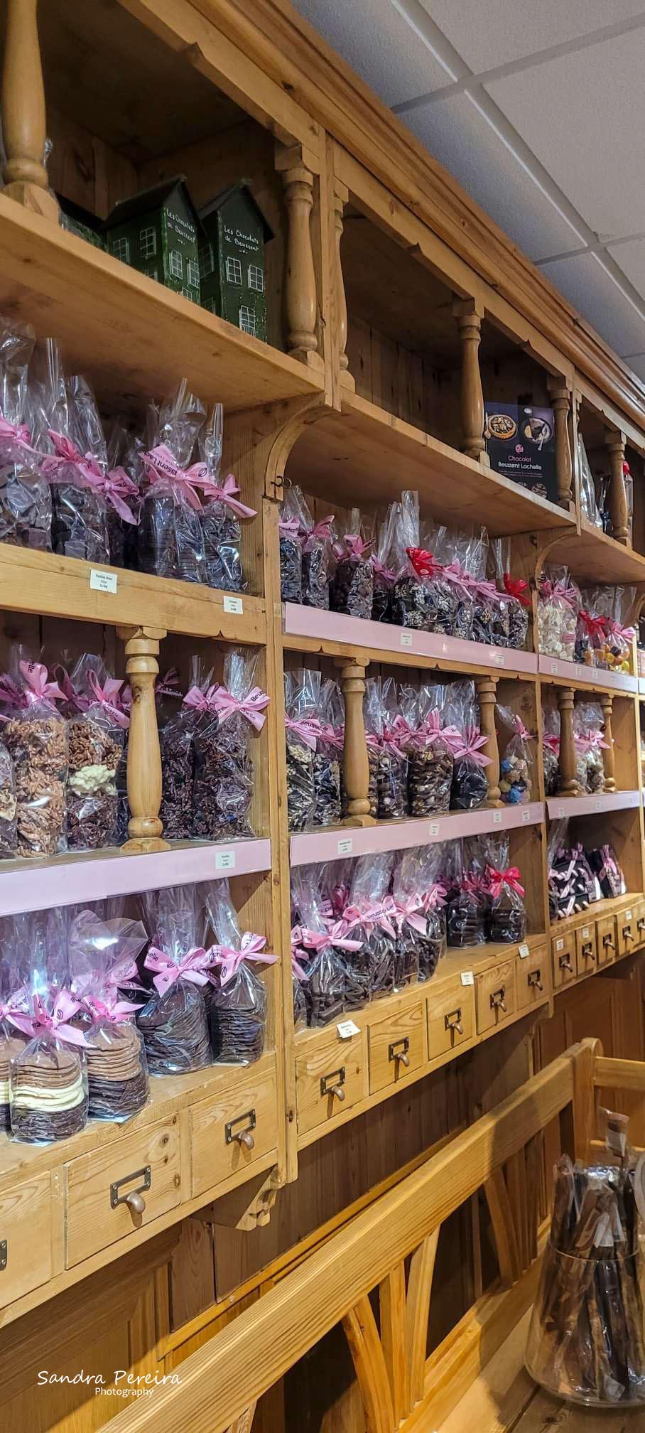 Boutique de la chocolaterie de Beussent